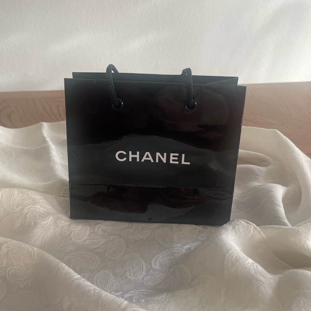 Chanel Small Black Gift Bag